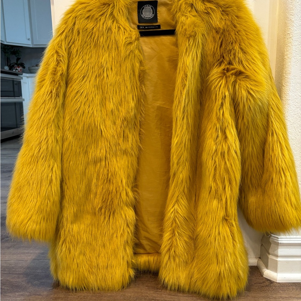 Urban Outfitters Faux Fur Coat- women’s-axe